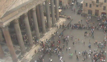 Obraz podglądu z kamery internetowej Rome - Square Pantheon